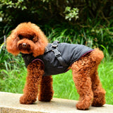 Hundegeschirr wasserdicht-Jacke Haustier-Hundekleidung Welpen-Winter-warme Haustier-Kleidungs-Weste für kleine Hunde Mops-Mantel