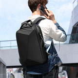 Rucksack mit Hartschale, Laptop Rucksack, Anti-Diebstahl, Wasserdichte & Schulrucksacke mit USB Lade, neue Business Reisetasche, Rucksack, einzigartiges Design