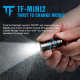Taschenlampe USB wiederaufladbare Mini Led Taschenlampe Schlüsselanhänger 250 Lumen Flash Licht IPX8 EDC wasserdichte Taschenlampe