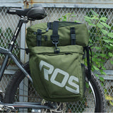 >Saho< Fahrradtasche BICYCLE BAGS 3 In 1 37L wasserdichte Gepäckträgertasche Pannier Sattel Gepäckträgertaschen Lichtreflektierend mit Regenschutz