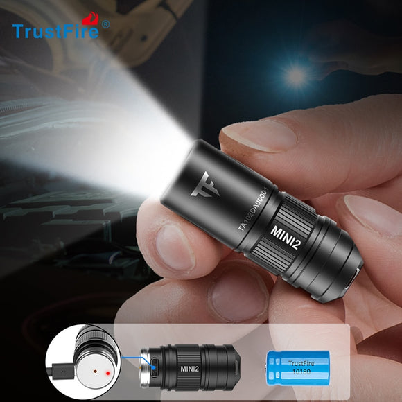 Taschenlampe USB wiederaufladbare Mini Led Taschenlampe Schlüsselanhänger 250 Lumen Flash Licht IPX8 EDC wasserdichte Taschenlampe