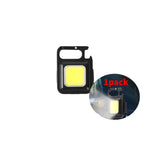 USB wiederaufladbar Mini-LED Lampe mit Magnet Funktion- Wasserdichtes Arbeitslicht mit Flaschenöffner Schlüsselanhänger- tragbare Taschen-lampe