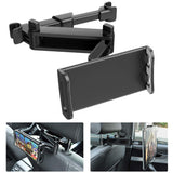 Auto Kopfstützen Tablethalter Handyhalter Auto-Rücksitz-Halterung für Telefon-Tablet drehbar verstellbar für 4 bis 11 Zoll