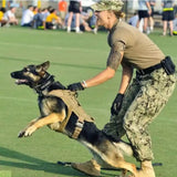 Hundegeschirr BW taktische Hundeweste Trainingsweste Haustier Harness Leine Set für kleine mittelgroße große Hunde